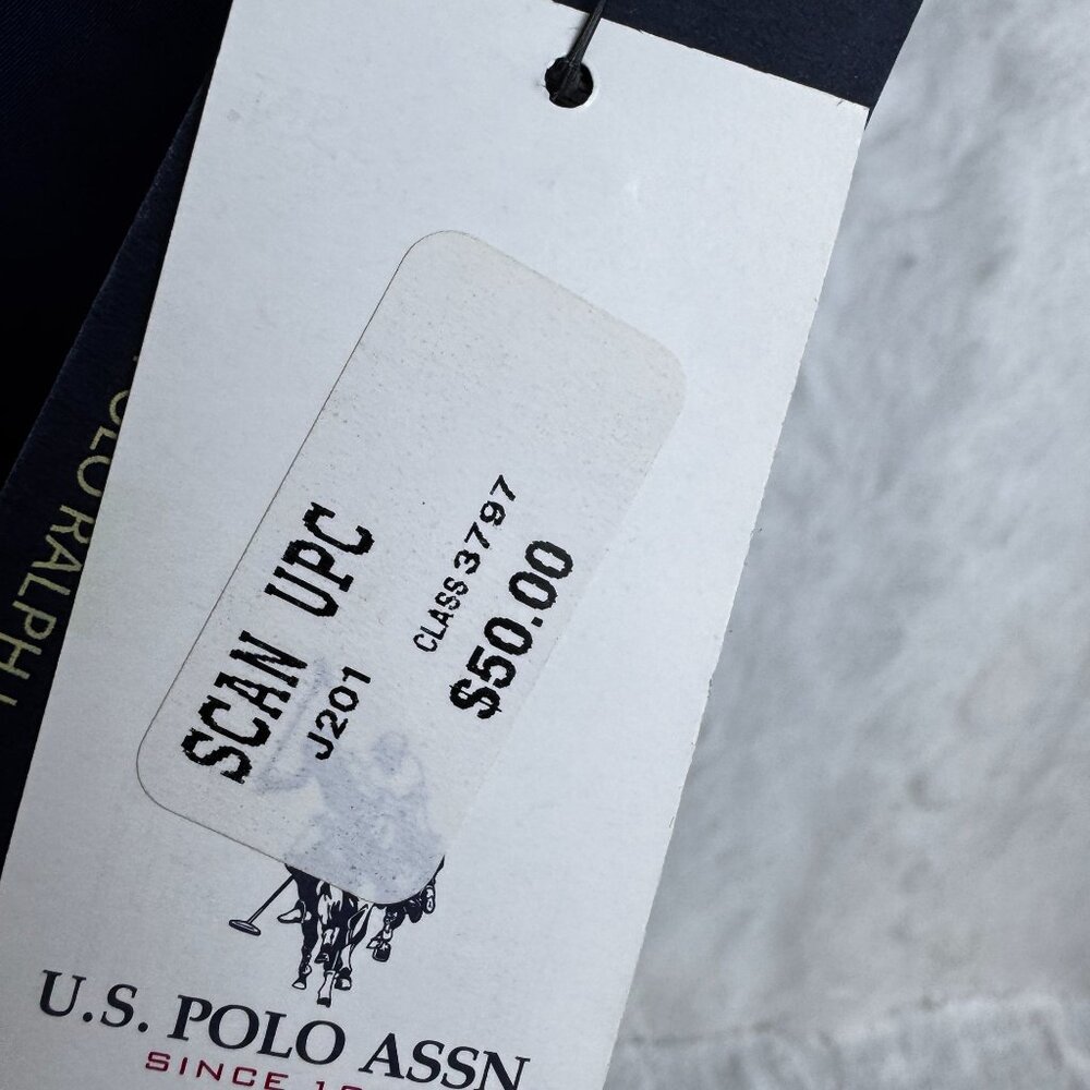 U.S. Polo Assn. Mens Puffer Vest Lightweight Warm Polyester Outerwear NWT Navy - Picture 4 of 7